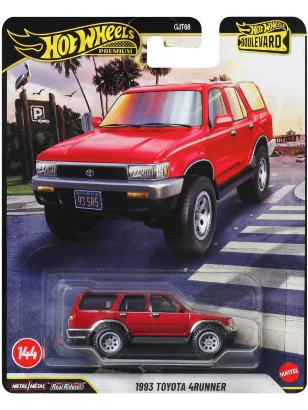 Premium 1993 Toyota 4Runner Hot Wheels Boulevard Vehicle - Collectible Toy Car